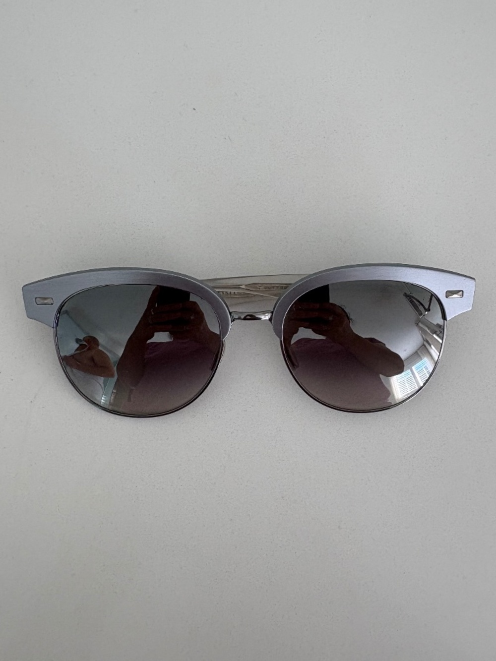 Oliver Peoples Stelle OV1116/S Silver Sunglasses 55mm